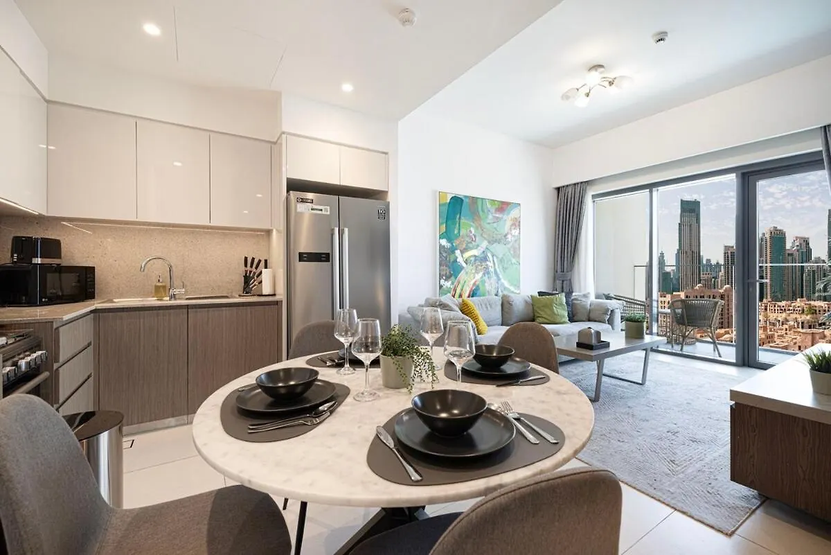 Apartment Walk To Dubai Mall- Enjoy Burj Khalifa Show United Arab Emirates